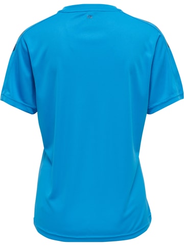 Hummel Hummel T-Shirt Hmlcore Multisport Damen Atmungsaktiv Schnelltrocknend in BLUE DANUBE