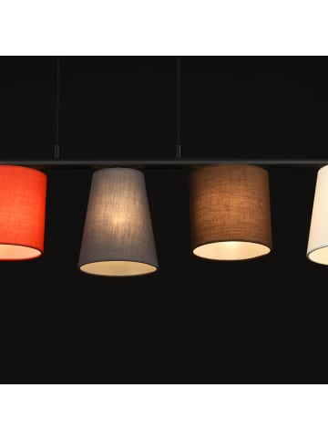 lux.pro Hängeleuchte Mysen in Bunt (H)150cm (B)105cm (T)20cm