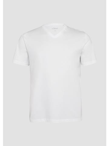 s.Oliver T-Shirt in 0100_weiß