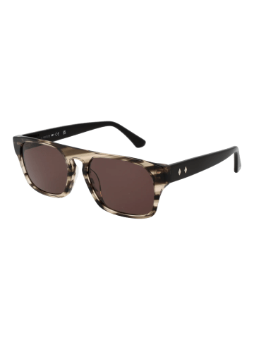 Web Unisex Sonnenbrille Rechtwinklig Grau