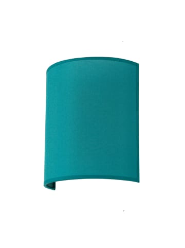 Licht-Erlebnisse Wandlampe (B)20 x (H)23 cm in Weiß PetrolWeiß Petrol