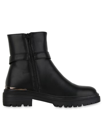 VAN HILL Biker Boots Seraphina in Schwarz