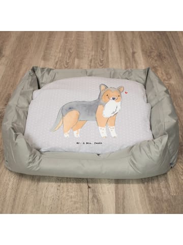 Mr. & Mrs. Panda Hundebett Shetland Sheepdog Lebensretter ohne S... in Grau Pastell