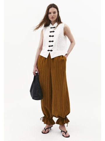 OXXO Weite Hosen BRONZE BROWN