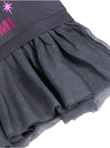 Cerda Langarmkleid Hello Kitty Kuromi mit Tüllrock in Dunkelgrau