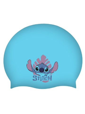 Lilo & Stitch Lilo & Stitch Silikon Schwimmkappe – Kinder Badekappe chlorresistent in Blau