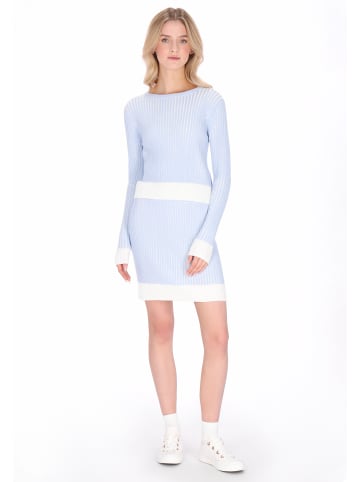 myMo Women Skirt in light blue white