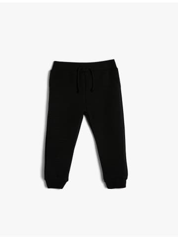 KOTON Sweathose in Schwarz