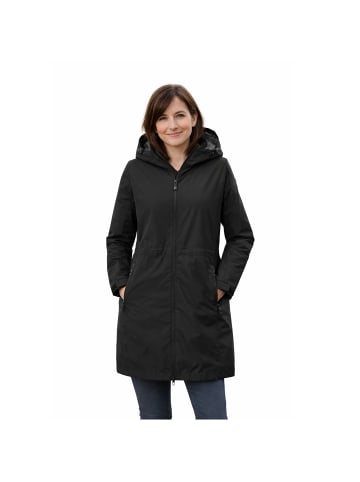 Killtec Parka / Funktionsparka Wasserdicht mit Kapuze in Schwarz