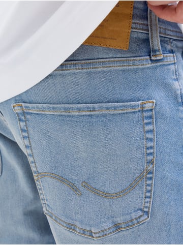 JACK & JONES PLUS Jeans-Shorts in Blue Denim