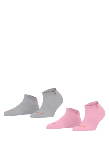 Burlington Sneakersocken Everyday 2-Pack in Candy