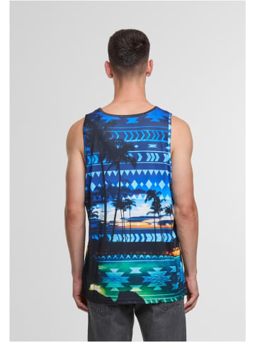 Just Rhyse T-Shirt "Tank Tops Palm Coast" in Multicolor