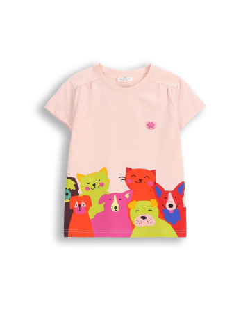 Coccodrillo T-Shirt mit kurzen Ärmeln in rosa