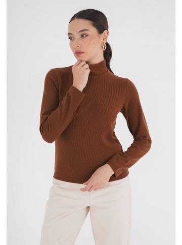 Freshlions Langarmshirt Havin in brown