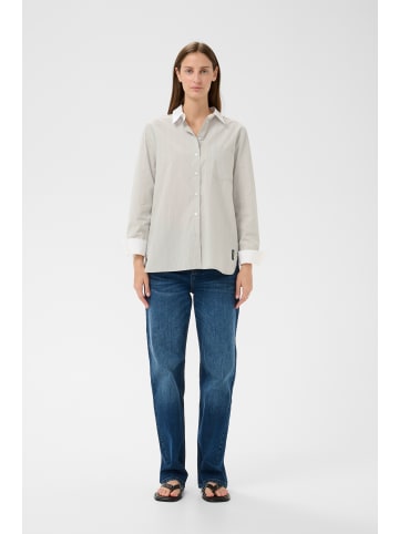 InWear Langarm DESSYIW Classic fit in CHATEAU GREY PINSTRIPE