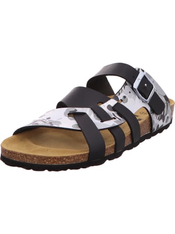 Longo Pantolette in schwarz