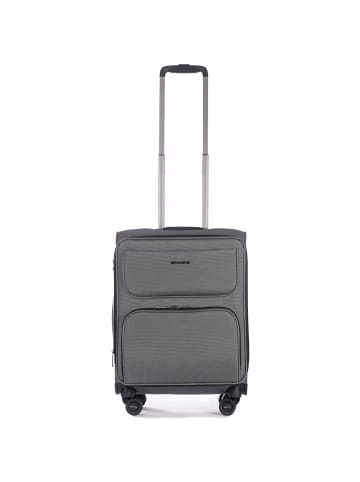 Stratic Bendigo Light Plus 4-Rollen Kabinentrolley 54 cm in silver