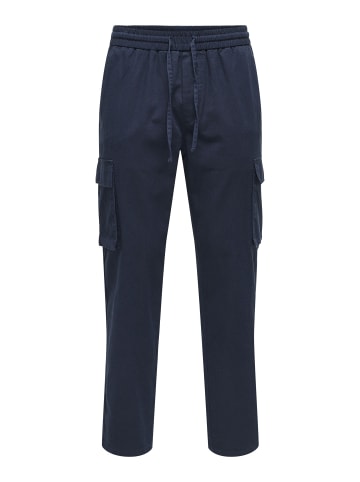 ONLY & SONS Cargo-Hose in Dark Navy