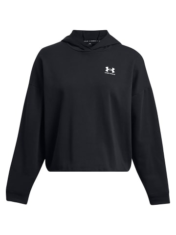 Under Armour UA RIVAL TERRY OS HOODIE in Schwarz