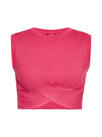 Swirly Crop-Top in PINK