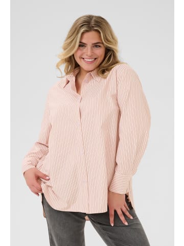 KAFFE curve Langarm - Hemd KCvicta Loose fit in Lotus Stripe