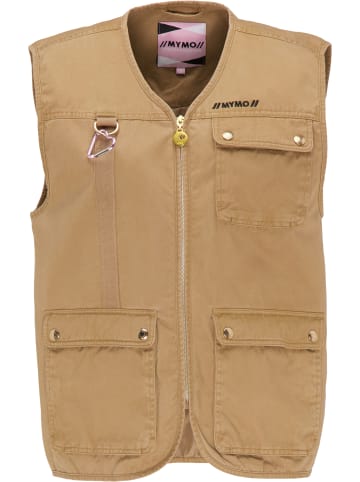 myMo Damen Utility Weste in Dunkelsand