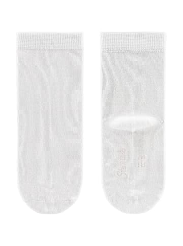 Sterntaler Socken 3er-Pack uni in lichtgrau