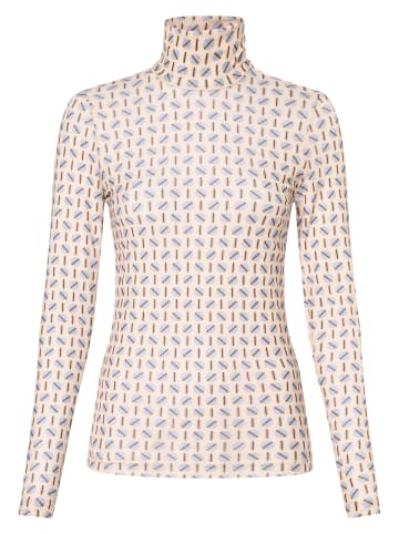 MARC CAIN COLLECTIONS Langarmshirt in beige hellblau