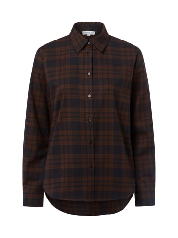 Marie Lund Bluse in marine schoko - 0002