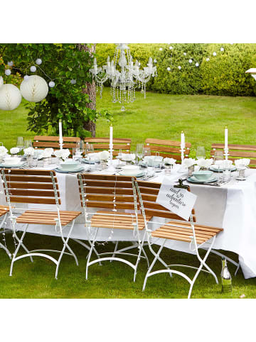 Butlers Gartenstuhl PARKLIFE 2er-Set in Weiß
