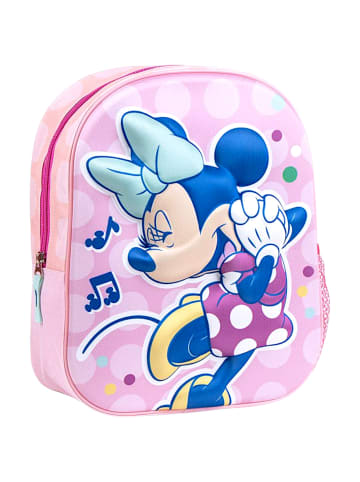 Disney Minnie Mouse Kinderrucksack Disney Minnie Mouse 3D (H) 31 cm in Rosa