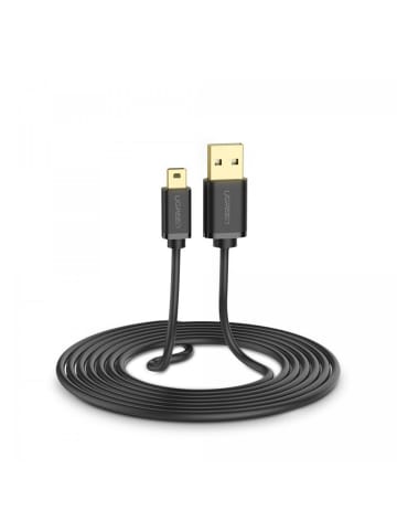 Ugreen Ugreen Kabel USB - Mini-USB 480 Mbit/s 1 m schwarz in Schwarz