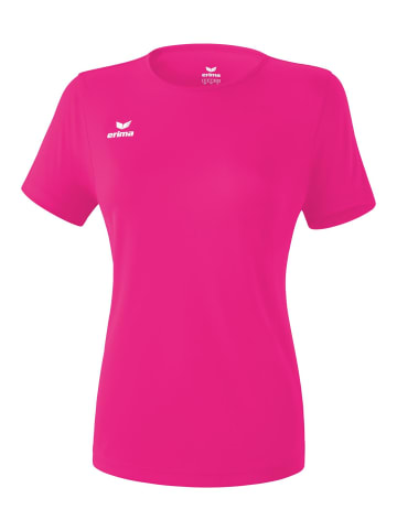 erima Damen Teamsport Funktions T-Shirt in pink