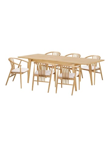 ebuy24 Essgruppe Oline (7-teilig) Natur, Natur 120 x 90 cm