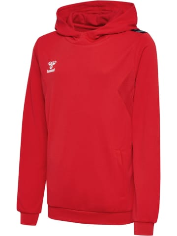 Hummel Kinder Sweatshirt "Hmlauthentic Pl Hoodie Kids" in Rot