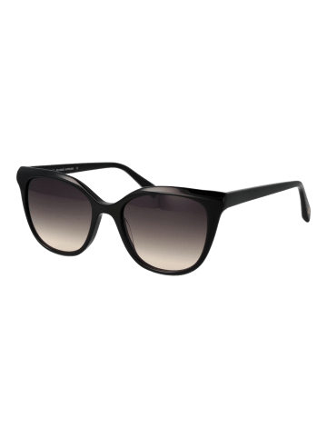 Bulget Frauen Sonnenbrille Trapezförmig Schwarz
