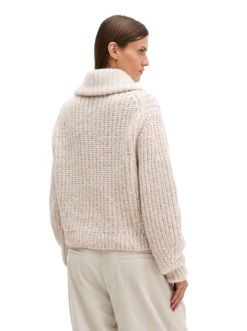 Marc O'Polo Zip-Cardigan relaxed in Light Brown