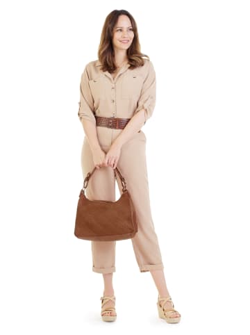 Samantha Look Shopper echt Leder in cognac