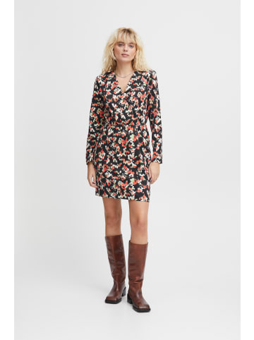 ICHI Kleid IHKATE Regular fit in Total Eclipse Multi aop