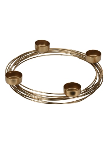 Home&Styling Collection Teelichthalter in golden
