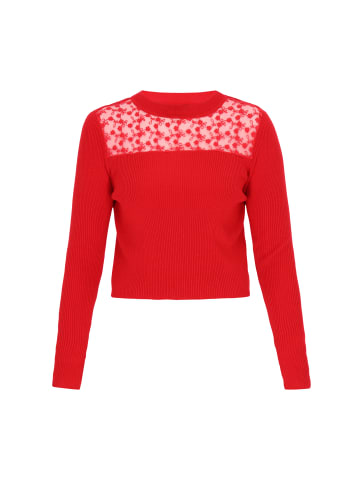faina Women Sweater in red