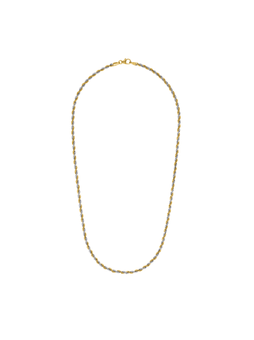 Amor Halskette Gold 375/9 ct, teilrhodiniert in Bicolor
