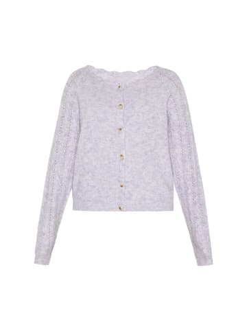 Albee Women Cardigan in Lavender Melange