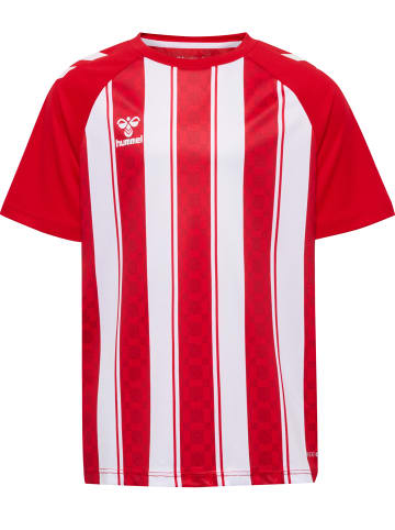 Hummel T-Shirt Raglanärmel Hmlmatch Kinder in TRUE RED/WHITE
