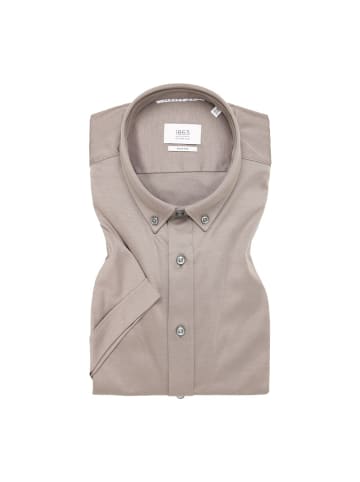 Eterna Langarmhemd in hellgrau