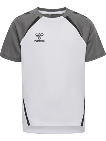 Hummel Kinder Sportshirt "Lead 2.0 Jersey S/S" in Weiß