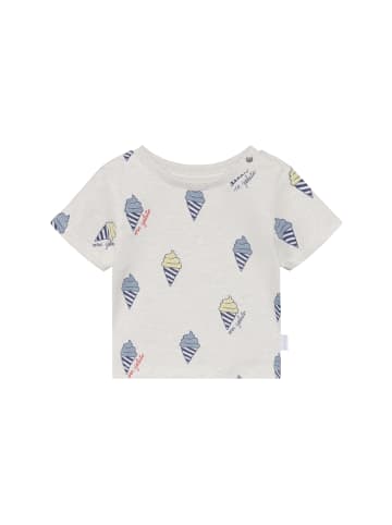 Noppies T-Shirt All Over Print in Oatmeal Melange