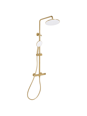 Beliani Wannenarmaturen CATAMARCA in Gold - (W) 23 x (H) 85 x (L) 38 cm