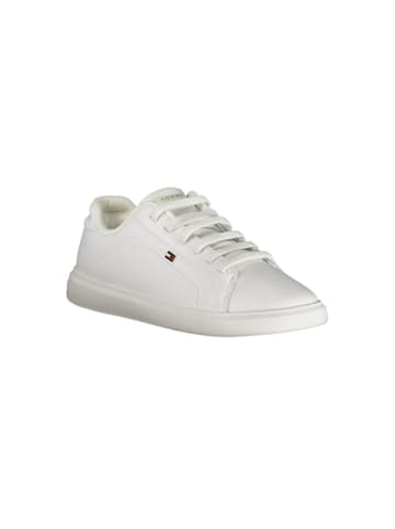Tommy Hilfiger Weiße Polyurethan-Sneaker