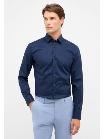 Eterna Langarmhemd in navy